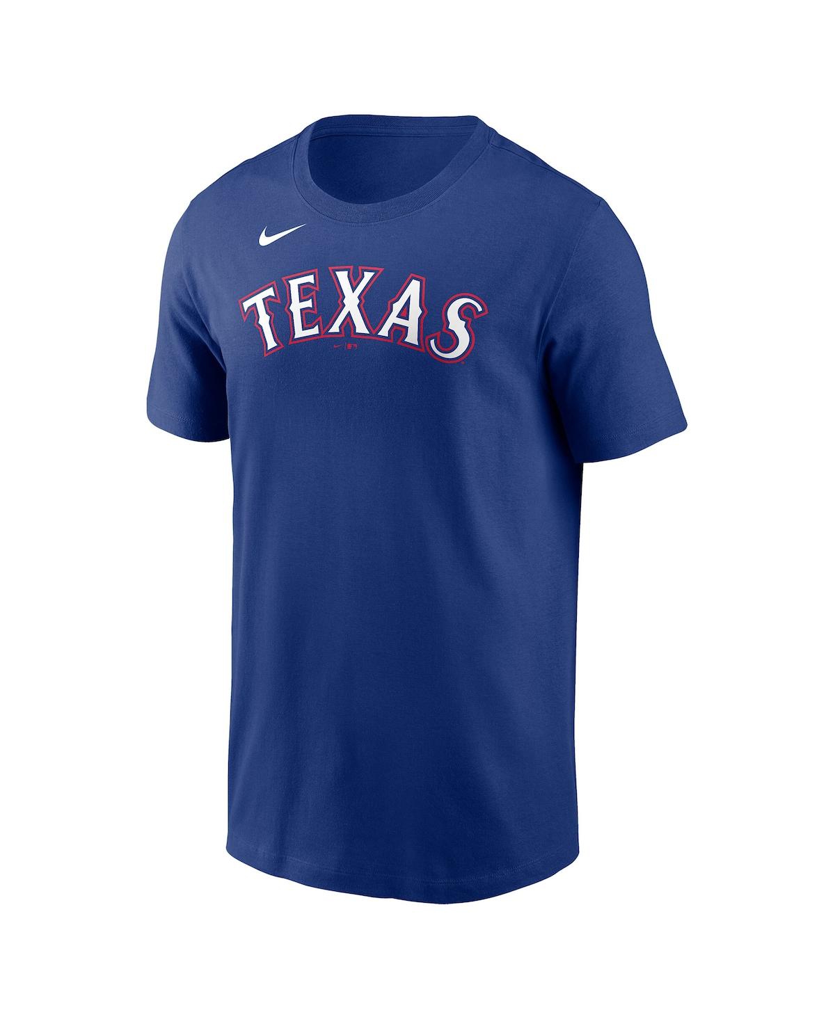 Nike Big Boys and Girls Jonah HeimTexas Rangers Name Number T-Shirt - Royal