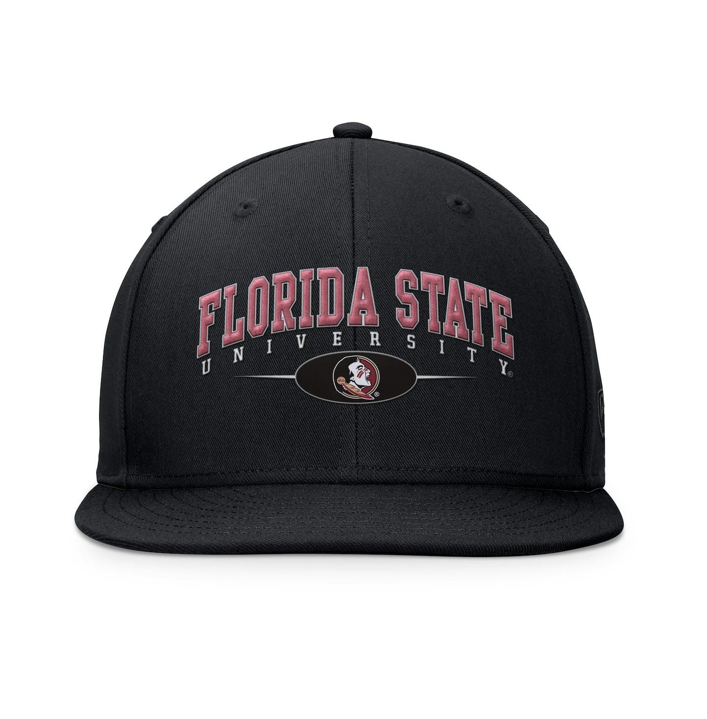 Мужская кепка Top of the World Black Florida State Seminoles Bullpen Snapback Hat — фото 3