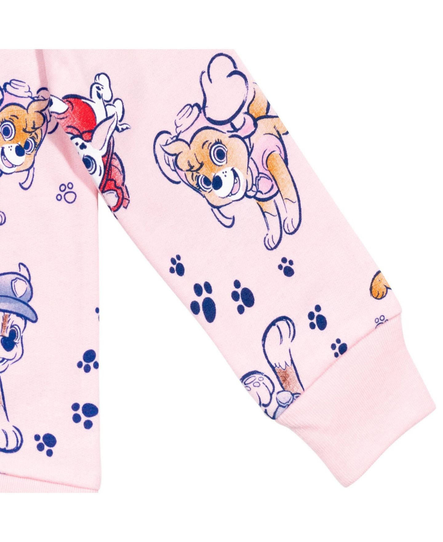Детские толстовки Paw Patrol Marshall Chase Skye Everest Girls Pullover Sweatshirt Toddler Child, цвет: Розовый — фото 5