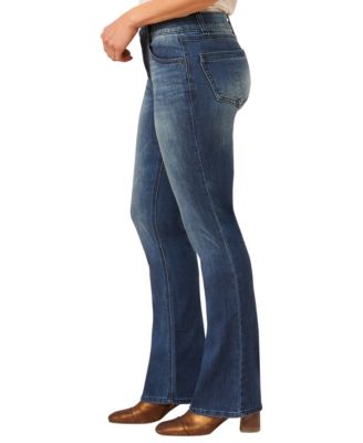 AB Solution Itty Bitty Mid Rise Boot Jeans