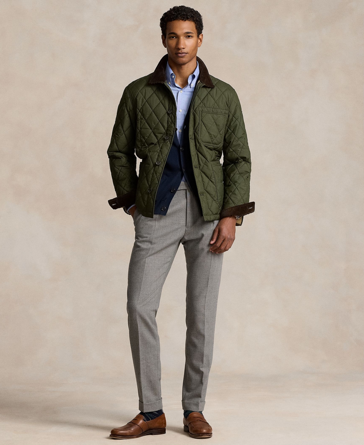 Polo Ralph Lauren Men's The Beaton Quilted Utility Jacket