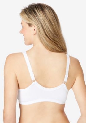 Women's Cotton Front-Close Wireless Bra
