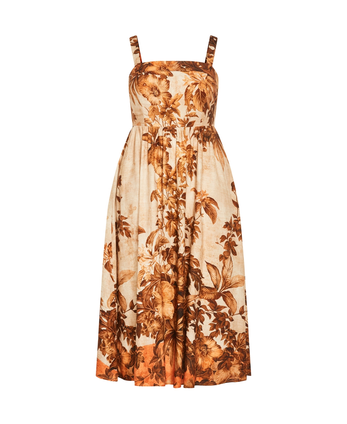 City Chic Women'sMaxi Dress - Swept away