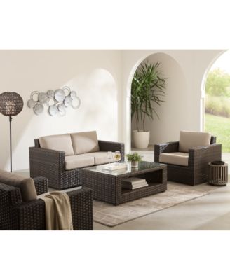 Macy's Ember Outdoor Seating Collection Created For Macys In Gray