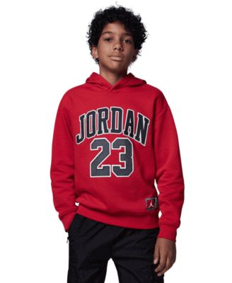 Jordan Big Boys 23 Fleece Pullover Hoodie Macy s