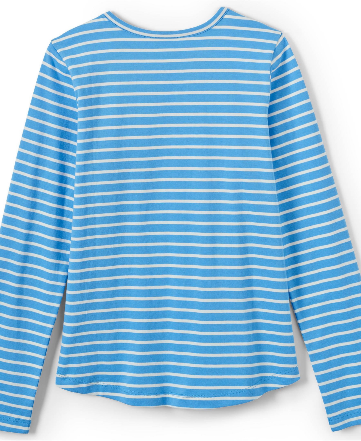 Lands' End Big Girls Plus Long Sleeve Graphic Tee