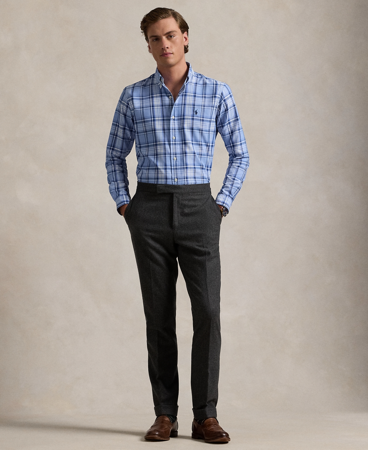 Polo Ralph Lauren Men's Classic-Fit Performance Oxford Shirt