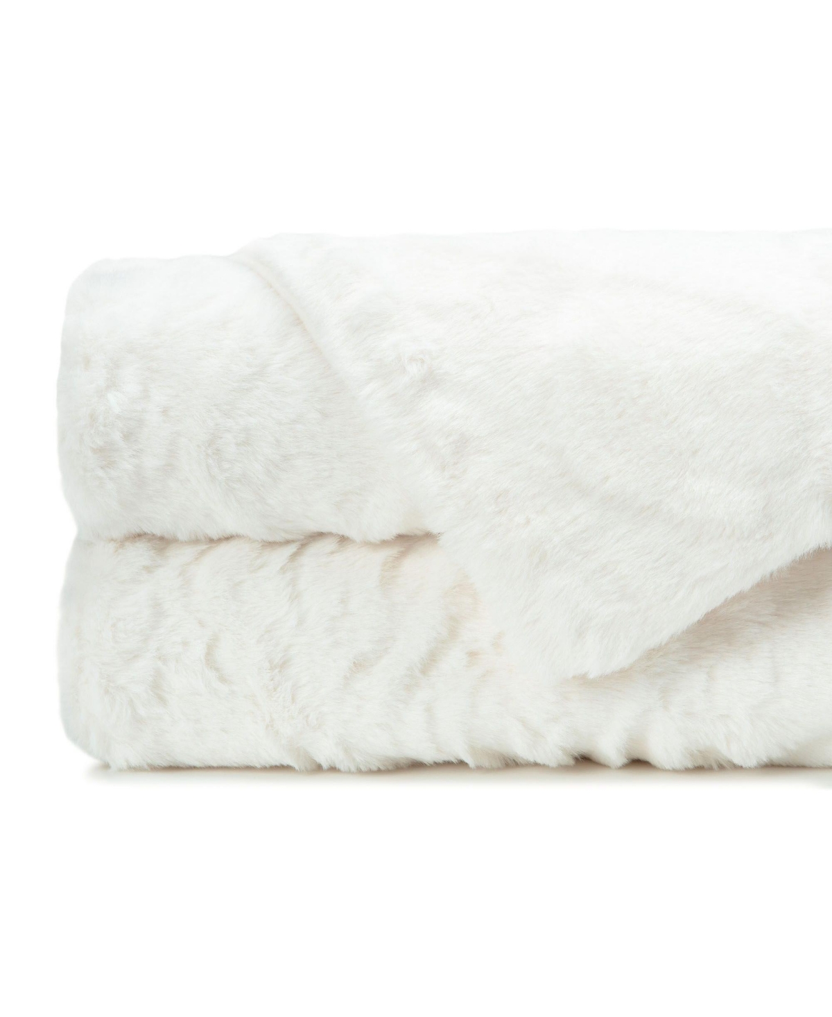 Chanasya Premium Cable Knit Embossed Faux Fur Blanket - Reverse Mink Modern, Comteporary, Elegant, Super Soft, Warm & Cozy for Bed, Couch, Livin