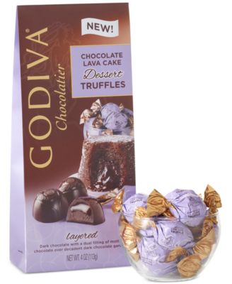 Godiva - Individually Wrapped Dark Chocolate Lava Cake Truffles