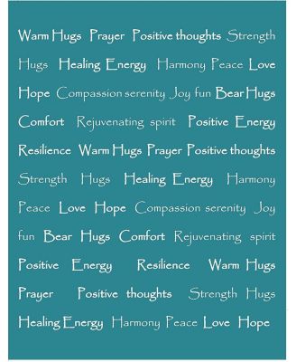 Premium Sympathy Warm Hugs Gift Throw Blanket - for Positive Energy Love Support Comfort - Breast Cancer Chemo Get Well Purple Gift Blanket - Women Mom Grandma (60x70 Inch) Aubergine