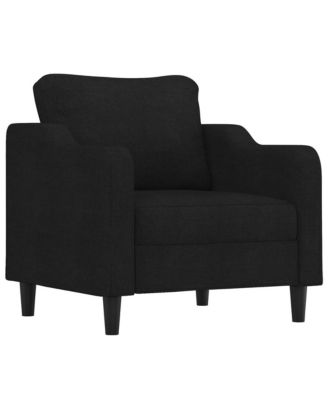 Sofa Chair Black 23.6" Fabric
