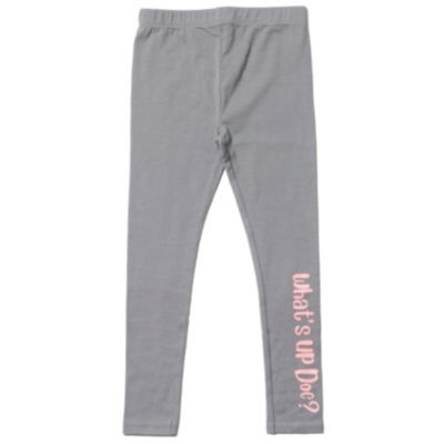 Girls Buggs Bunny Cosplay T-Shirt Dress and Leggings Outfit Set