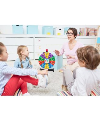 12" Spinning Wheel Math Game Kids Teaching Aid Elementary School Home