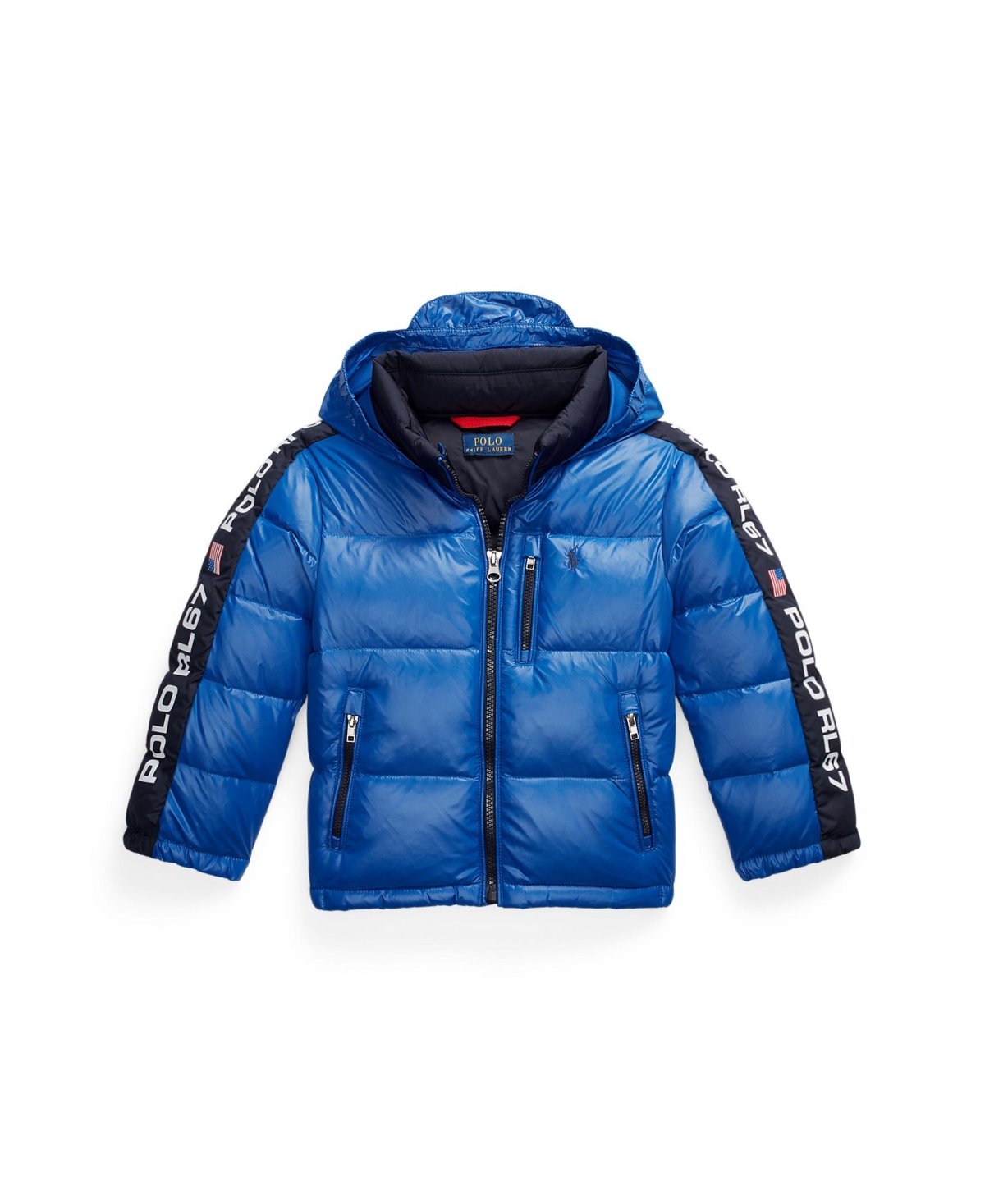 Polo Ralph Lauren Kid's Logo Down Hooded Jacket