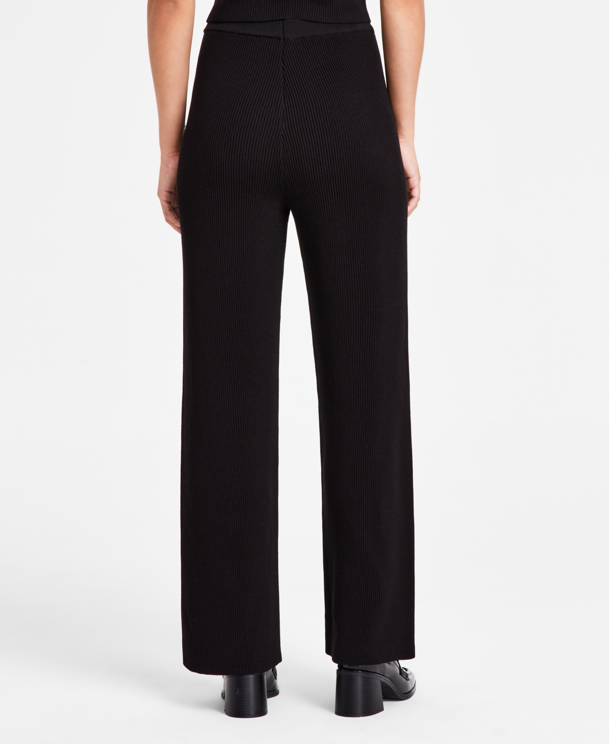 Lucy Paris Women's Grayson Ribbed Bootcut Pants