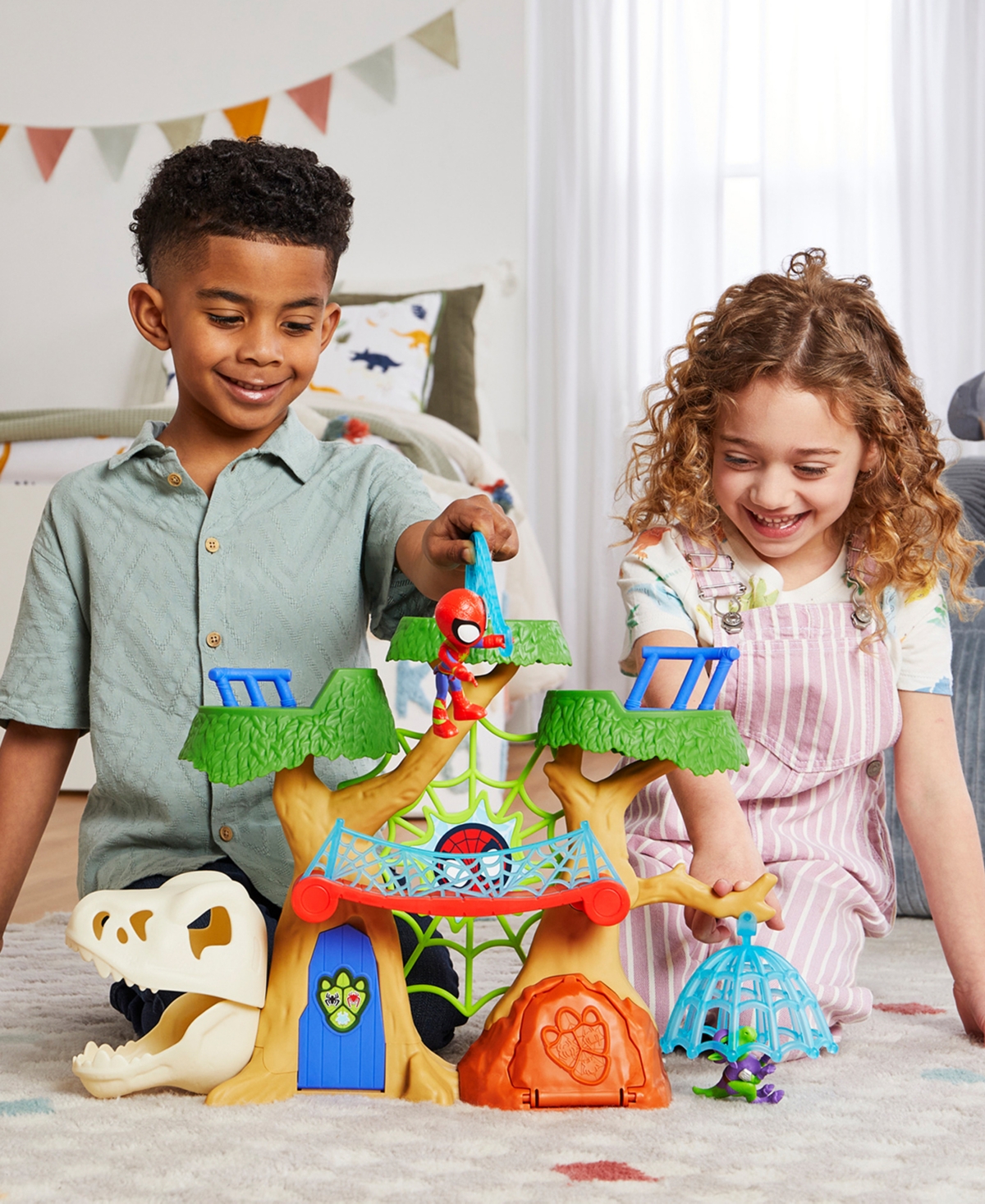 Spidey And His Amazing Friends Dino-webs Treehouse In Multi-color