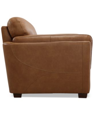 CLOSEOUT! Korder Leather Chair, Created for Macy's