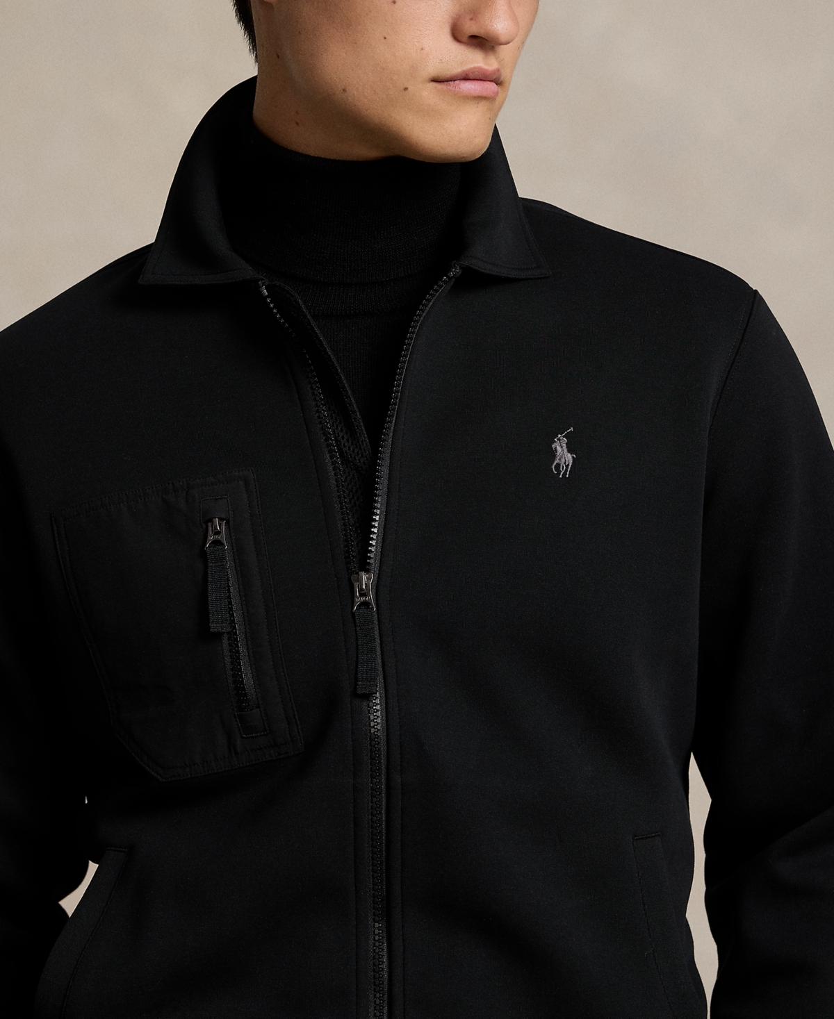 Polo Ralph Lauren Men's Double-Knit Shirt Jacket