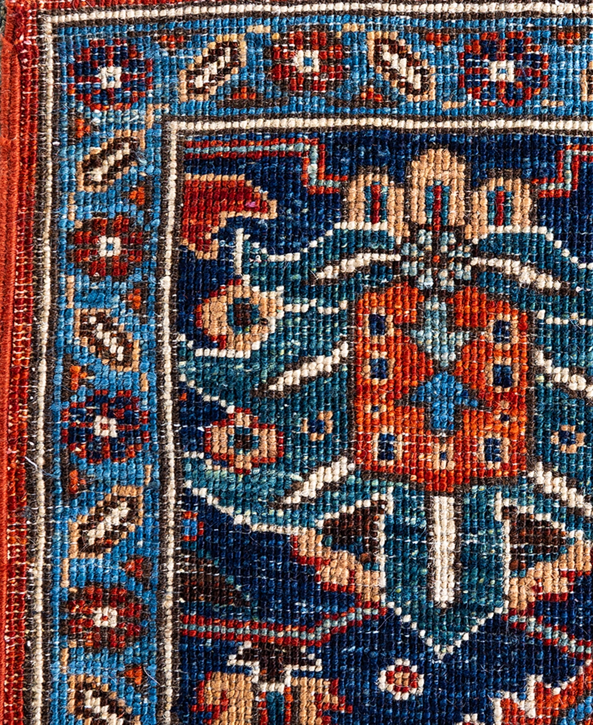 Adorn Hand Woven Rugs Serapi M1993 8'x9'9" Area Rug In Red