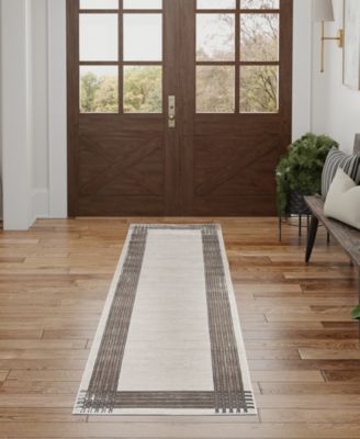 Desire DSR01 2'3"x7'6" Runner Area Rug