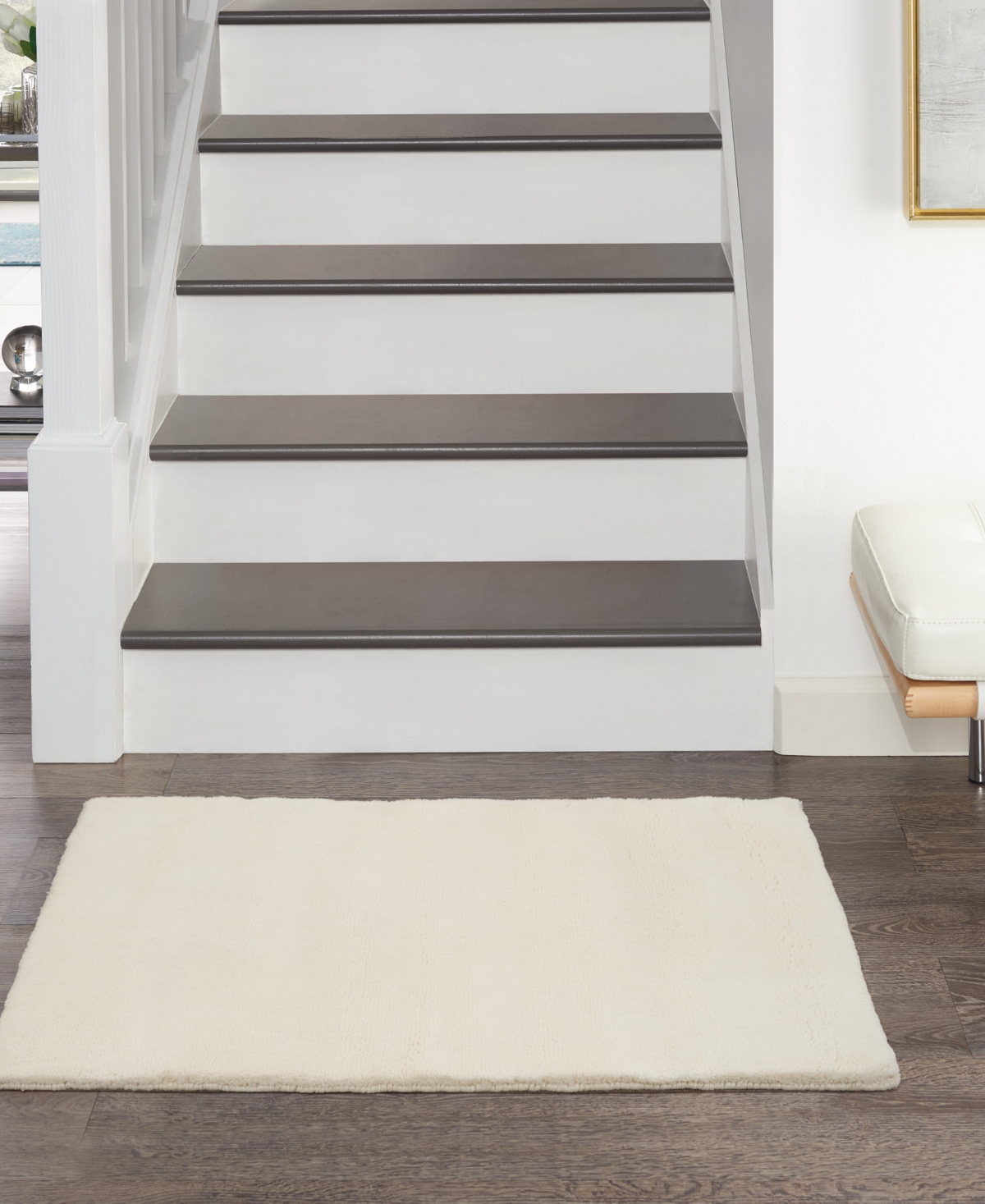 Nourison Home Plush Cloud Plc01 2'x3' Area Rug In Ivory