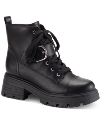 Macy's combat boots best sale