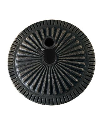 31.5 lbs Market Heavy-Duty Outdoor Stand Bronze Umbrella Base