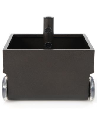 150 Pounds Patio Umbrella Base Stand Wheels Planter Outdoor