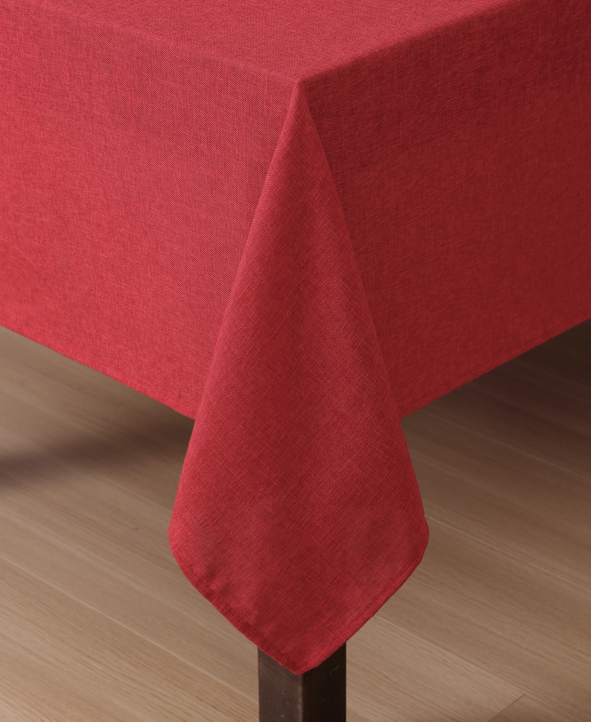 Laura Ashley Harper Tablecloth, 60"w X 120"l In Red
