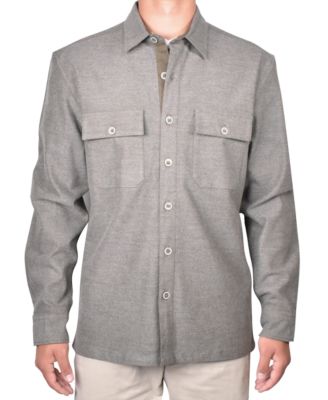 Men's Brushed Heather Shirt Jacket