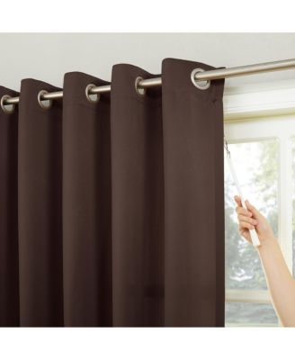 Grant Room Darkening Grommet Sliding Patio Door Curtain Panel