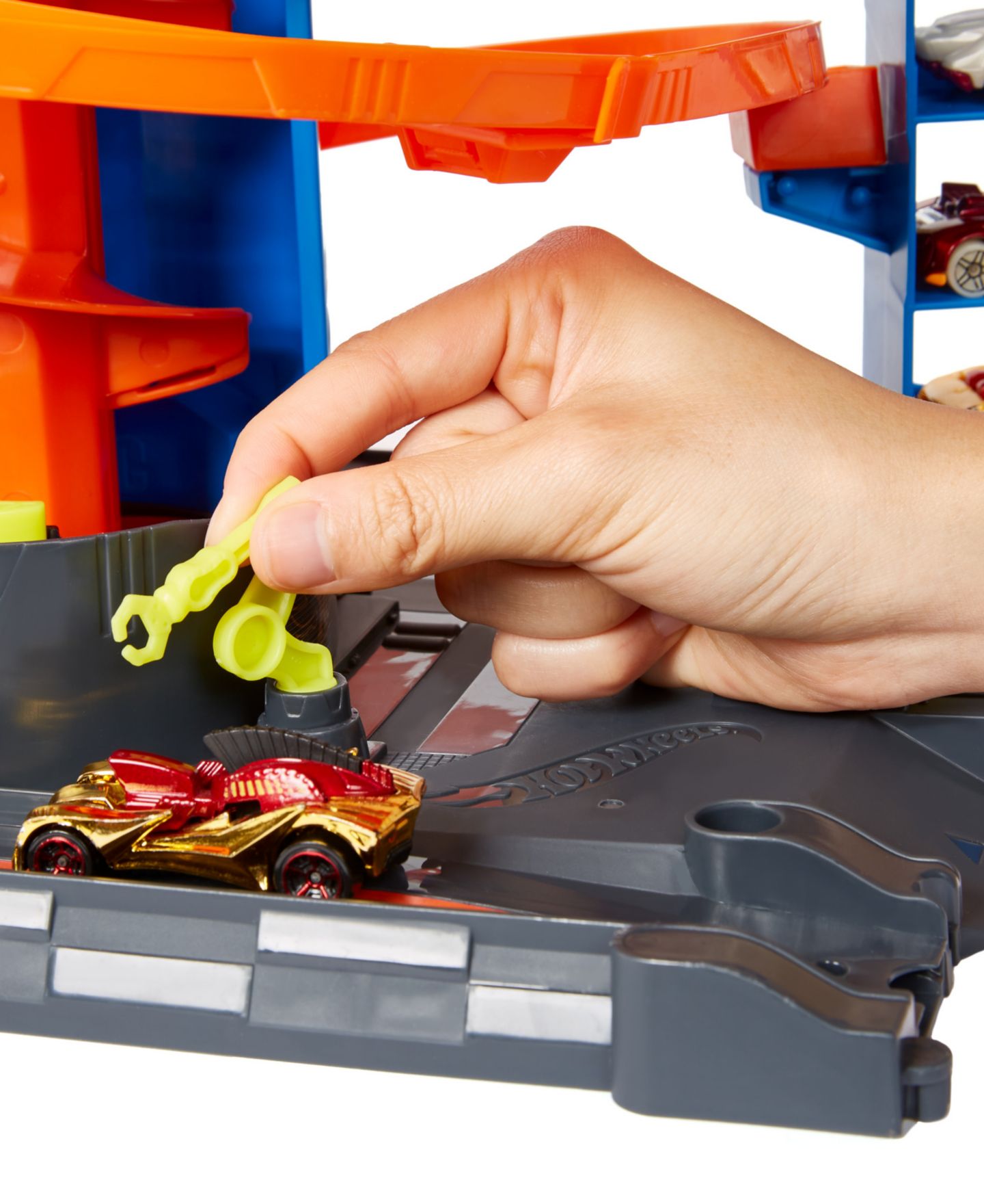 Детские игрушки Hot Wheels City Mega Garage Playset Cars — фото 2