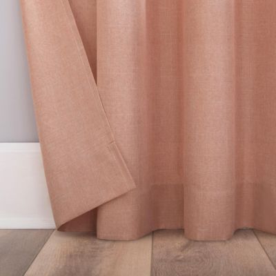 Clifford Heathered Texture Semi-Sheer Tab Top Curtain Panel