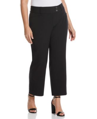 Plus Size Curvy Fit Short Length Bootcut Pant