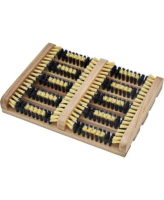 Heavy-Duty Wood Shoe and Boot Scraper