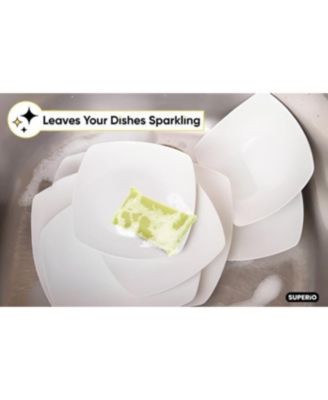 Microfiber Kitchen Dishwashing Sponges