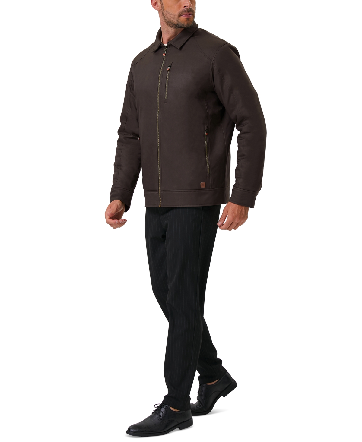 Hawke & Co. Men's Flannel Lined Chore Jacket