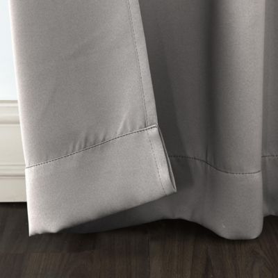 Preston Energy Saving Blackout Rod Pocket Curtain Panel
