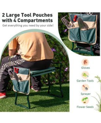 Folding Sturdy Garden Kneeler Pad and Cushion Seat
