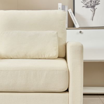 Modern Chenille Accent Chair for Living, Bedroom, Office