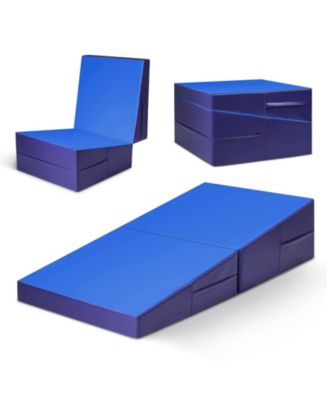 GIVIMO Tumbling Incline Gymnastics Exercise Folding Wedge Ramp Mat - Macy's