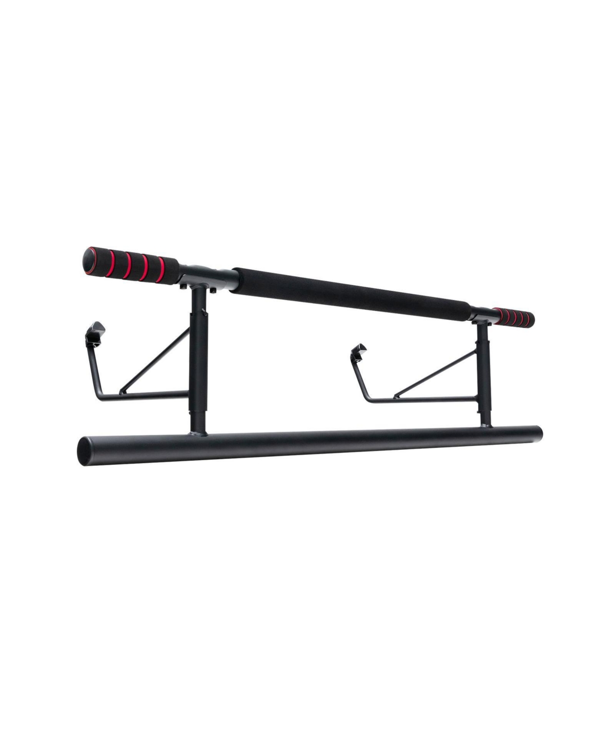Pull-up Bar for Doorway No Screw for Foldable Strength Training - Black