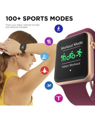 Air 4 Unisex Silicone Strap Smartwatch 41mm