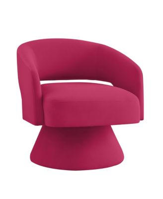 Streamdale Homerest Modern Swivel Chair, Rose Pink