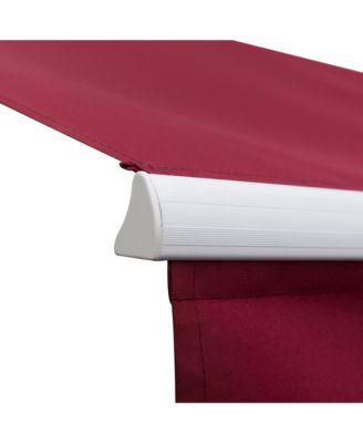 12' Retractable Awning with Aluminum Frame and UV Protection