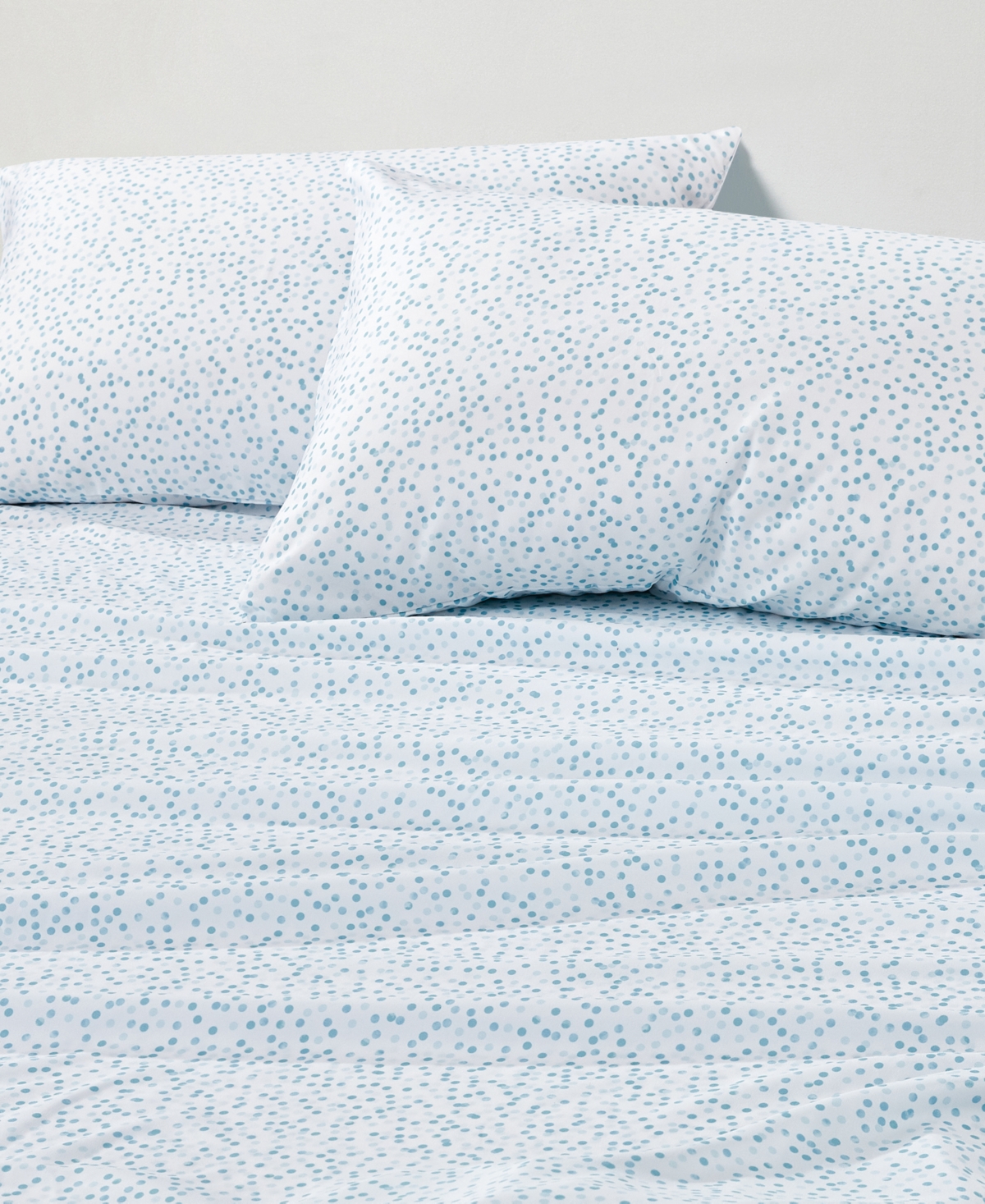 Fairfield Square Collection Microfiber Easy Care Printed 4-pc. Sheet Set, California King In Teal