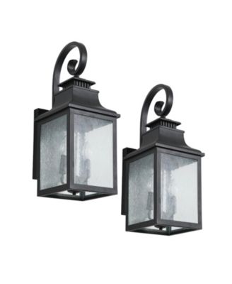 2pack Large Outdoor Wall Lamps With Glass