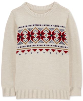 Carter's - Little & Big Kids Fair Isle Sweater