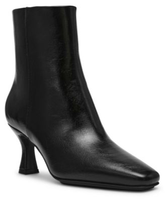 Macy's short black boots best sale