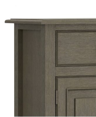 Connaught Solid Wood Entryway Storage Cabinet
